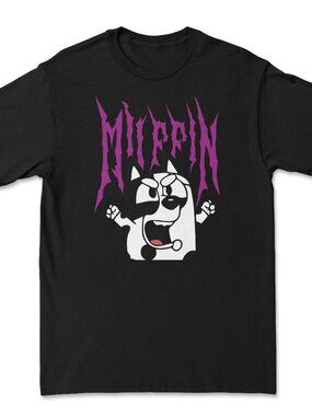 Bluey Muffin Metal T-Shirt